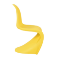 panton chair yellow
