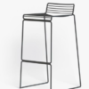 zara kitchen stool black